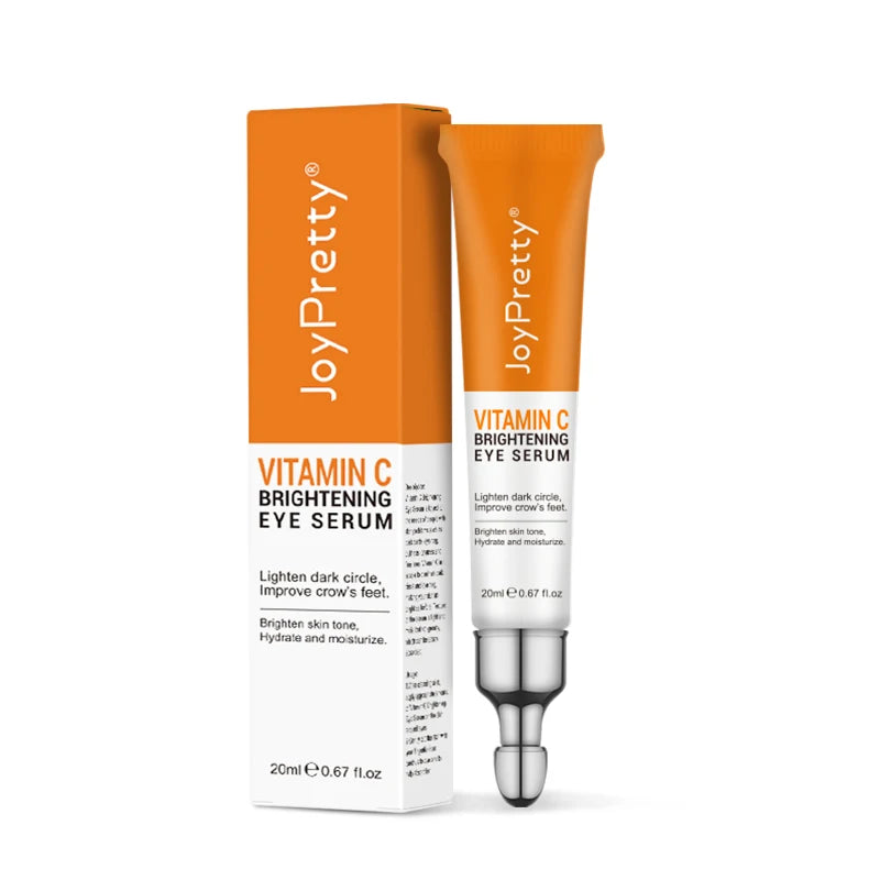 Anti Dark Circle Eye Cream Vitamin C Eye Bags Removal Whitening Lightening Cream Wrinkle Removal Serum Eyes Firming Skin Care