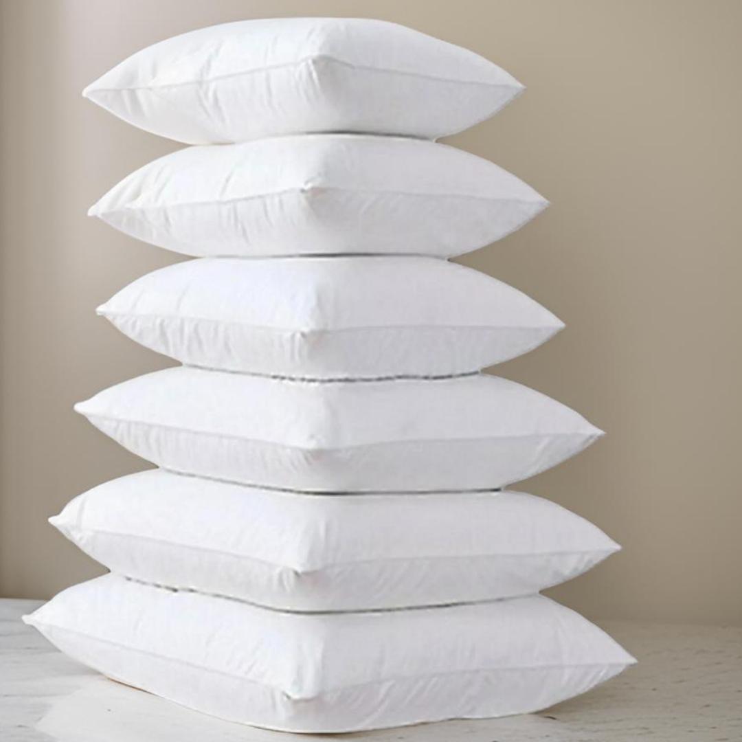 Divine Textiles -Deep Extra Fill Cushion Inserts Square Shape – Soft Cushion Pads for Sofa, Couch and Home Decoration