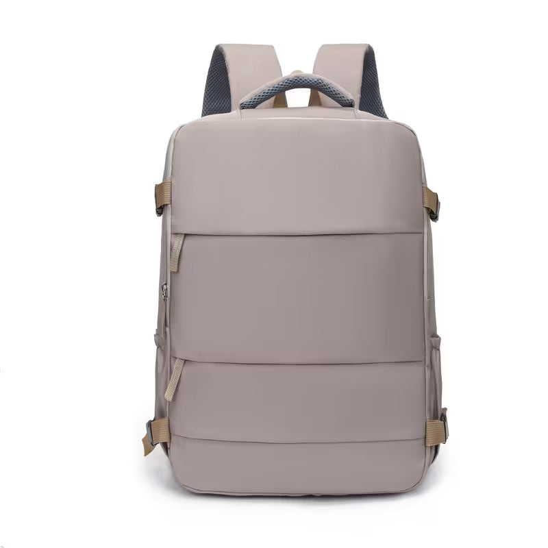 1PCS Waterproof Oxford Fabric Multi-Functional Backpack - Outdoor Travel Business Luggage with Large Capacity Storage
