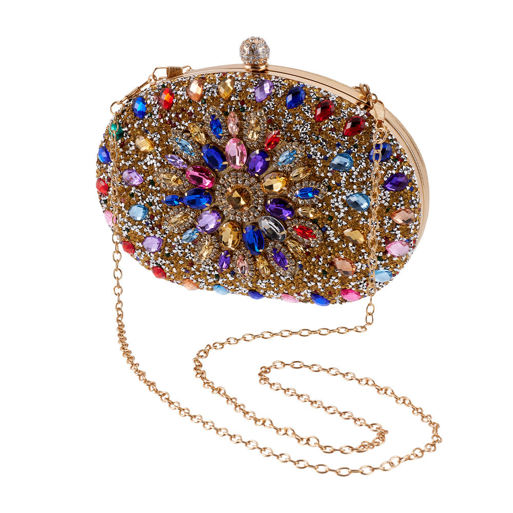 Beaguful Women'S Evening Bags Sparkly Rhinestone Clutch Purses Luxury Handbags, Perfect for All Ages in Special Events, Wedding, Evening Party, Prom, Various Parties, Multiple Colors Available