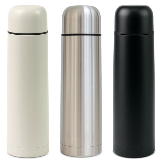 Loch & Skye Vacuum Insulated Flask Stainless Steel Double Walled Thermo Bottle Leakproof BPA-Free Water Hot and Cold Drink Flask for Office, Hiking, Camping and Travel Use