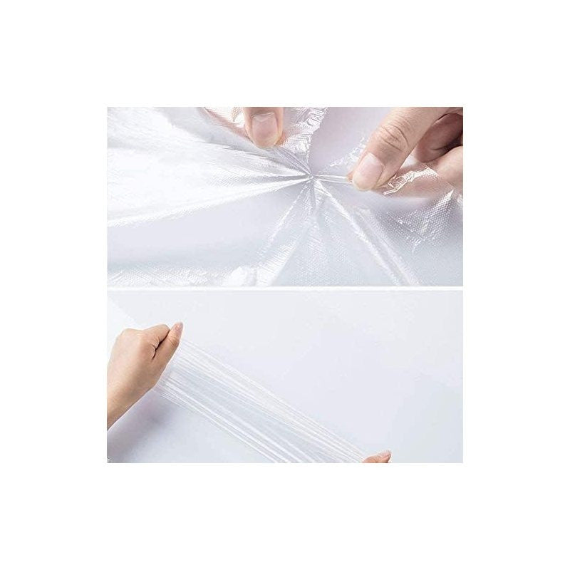 250 Food Storage Bags 9 X 14 X 18, Plastic Produce Bags on a Roll, Fruits, Vegetable, Bread and Grocery Clear Bags, 250 Bags per Roll