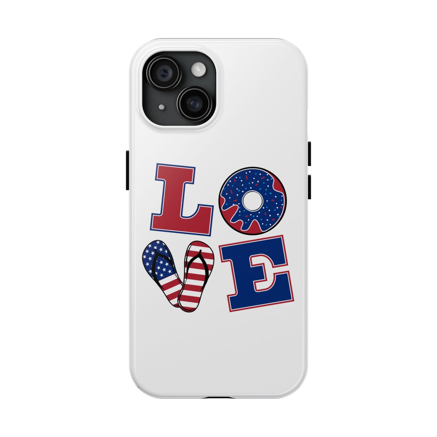 Patriotic Love Phone Case – Tough and Stylish Protection
