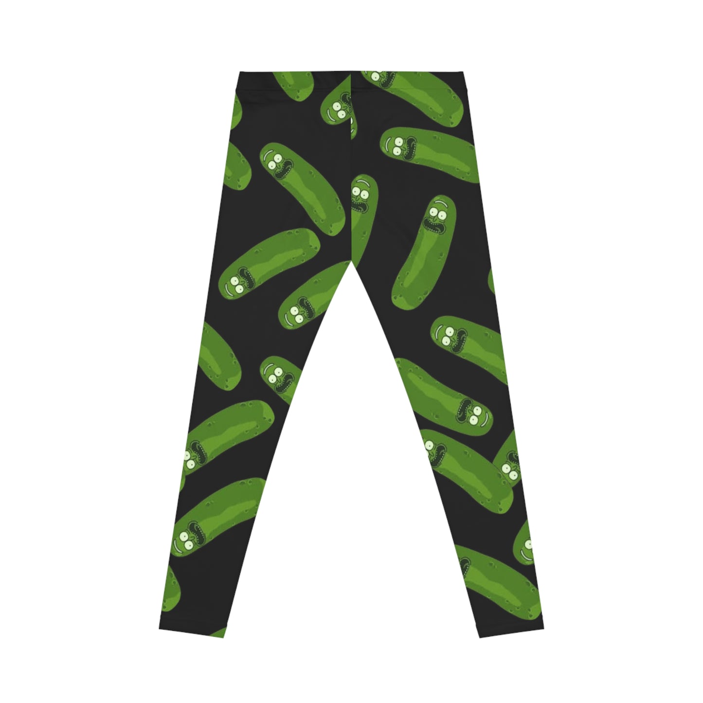 Pickle Pattern Women's Casual Leggings - Fun Activewear for Foodies, Fitness, Gifts, Eco-Friendly Style, Everyday Comfort