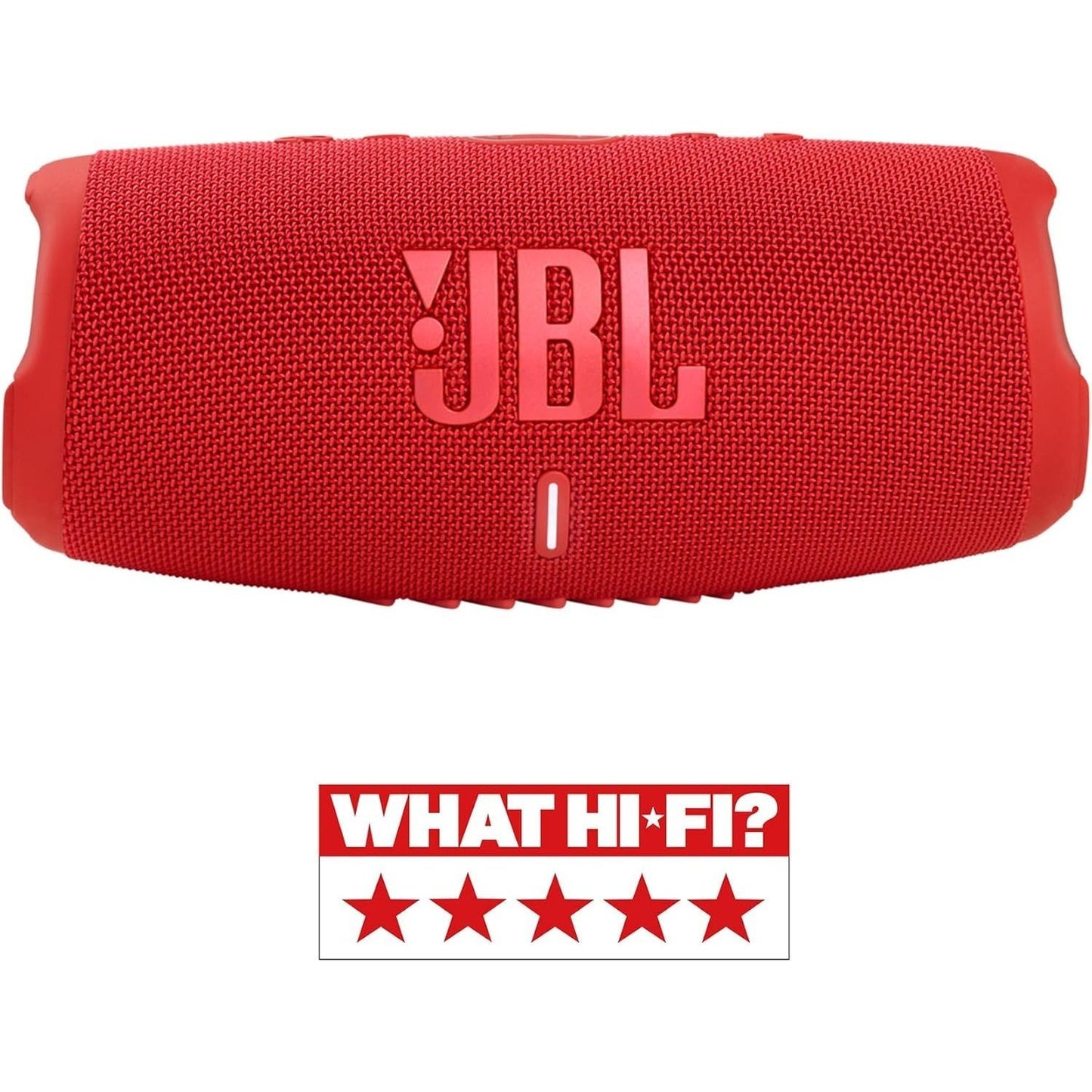 JBL Charge 5 Portable Bluetooth Speaker with Deep Bass, IP67 Waterproof and Dustproof, 20 Hours of Playtime, Built-In Powerbank,- Available in BLACK / GREEN / GREY / PINK / RED / SQUAD / TEAL / WHITE