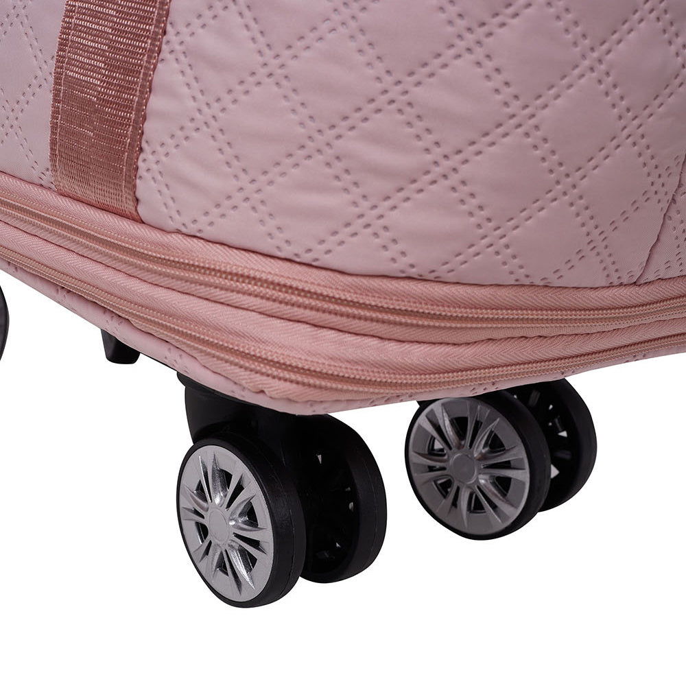 Travel Tote Bag with Detachable Wheels, Multifunctional Travel Bag with A Partition Section, Expandable Luggage Bag, Large Capacity Travel Duffle Bag Gym Tote Bags, Shoulder Bag, Gift for Wife and Parents