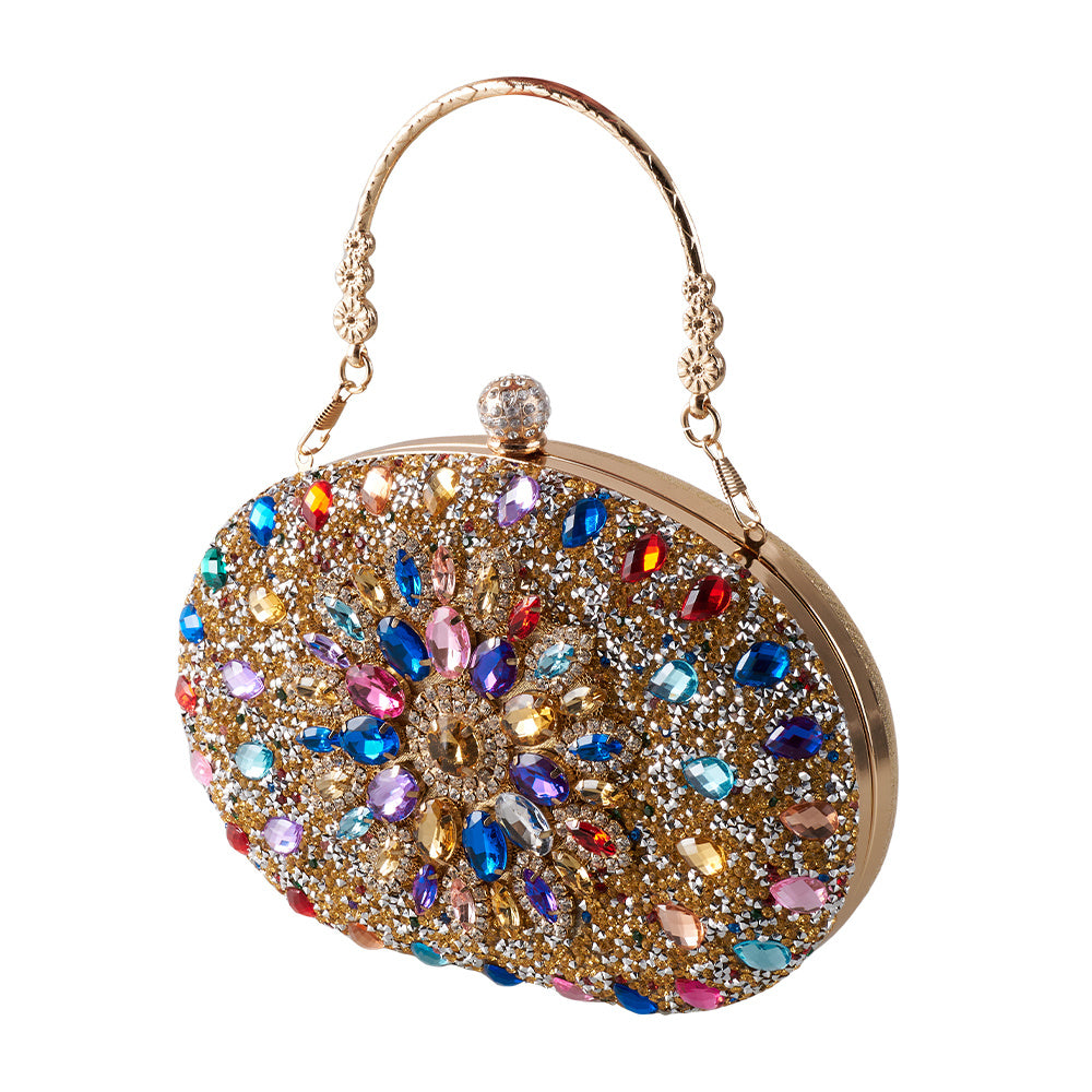 Beaguful Women'S Evening Bags Sparkly Rhinestone Clutch Purses Luxury Handbags, Perfect for All Ages in Special Events, Wedding, Evening Party, Prom, Various Parties, Multiple Colors Available
