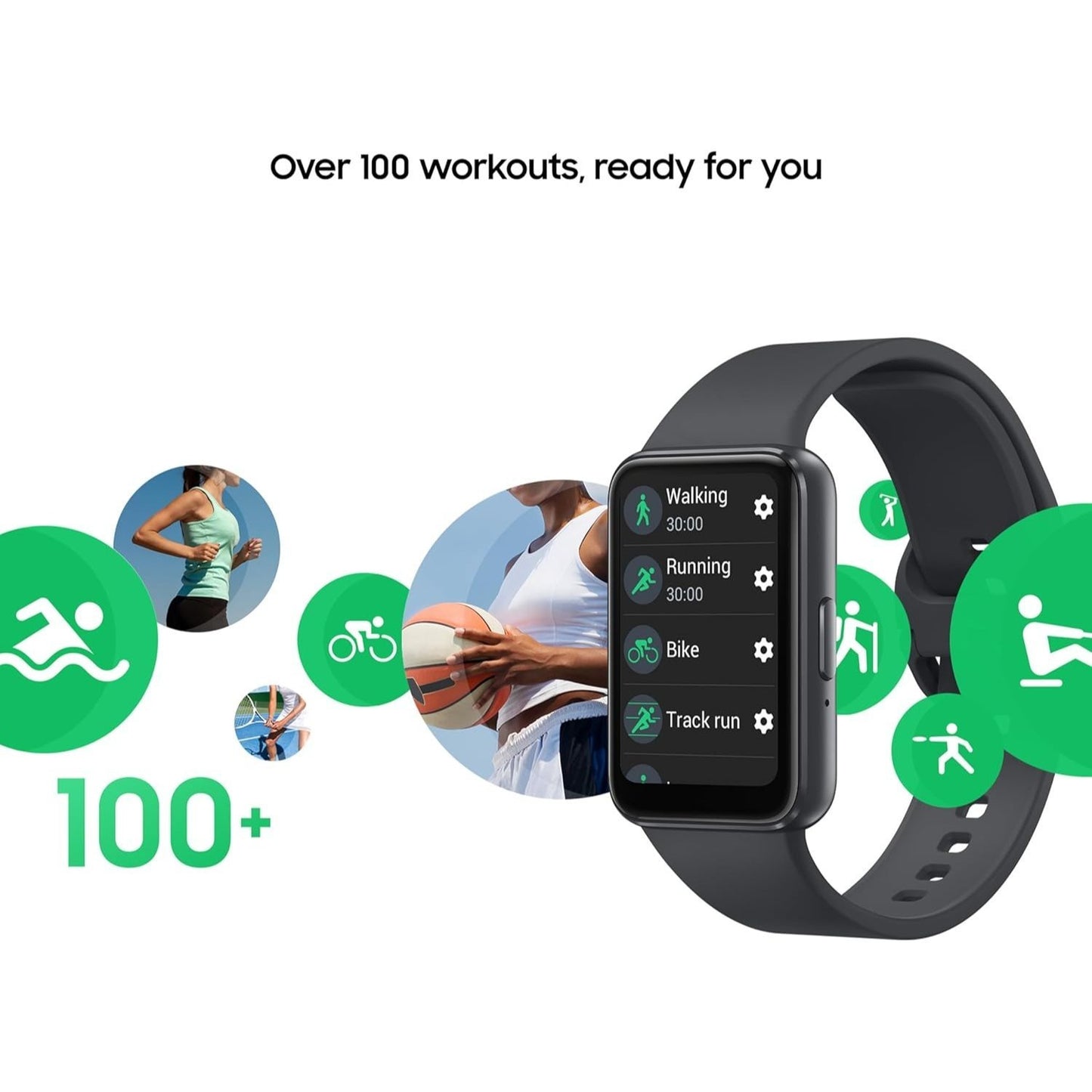 Samsung Galaxy Fit3 (Silver), 40mm AMOLED Display with Aluminium Body, Comprehensive Fitness and Health Tracking, Upto 13-Day Battery with Fast Charging, 5ATM & IP68 Rating