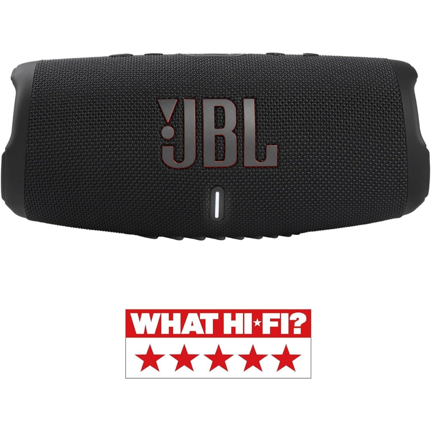 JBL Charge 5 Portable Bluetooth Speaker with Deep Bass, IP67 Waterproof and Dustproof, 20 Hours of Playtime, Built-In Powerbank,- Available in BLACK / GREEN / GREY / PINK / RED / SQUAD / TEAL / WHITE