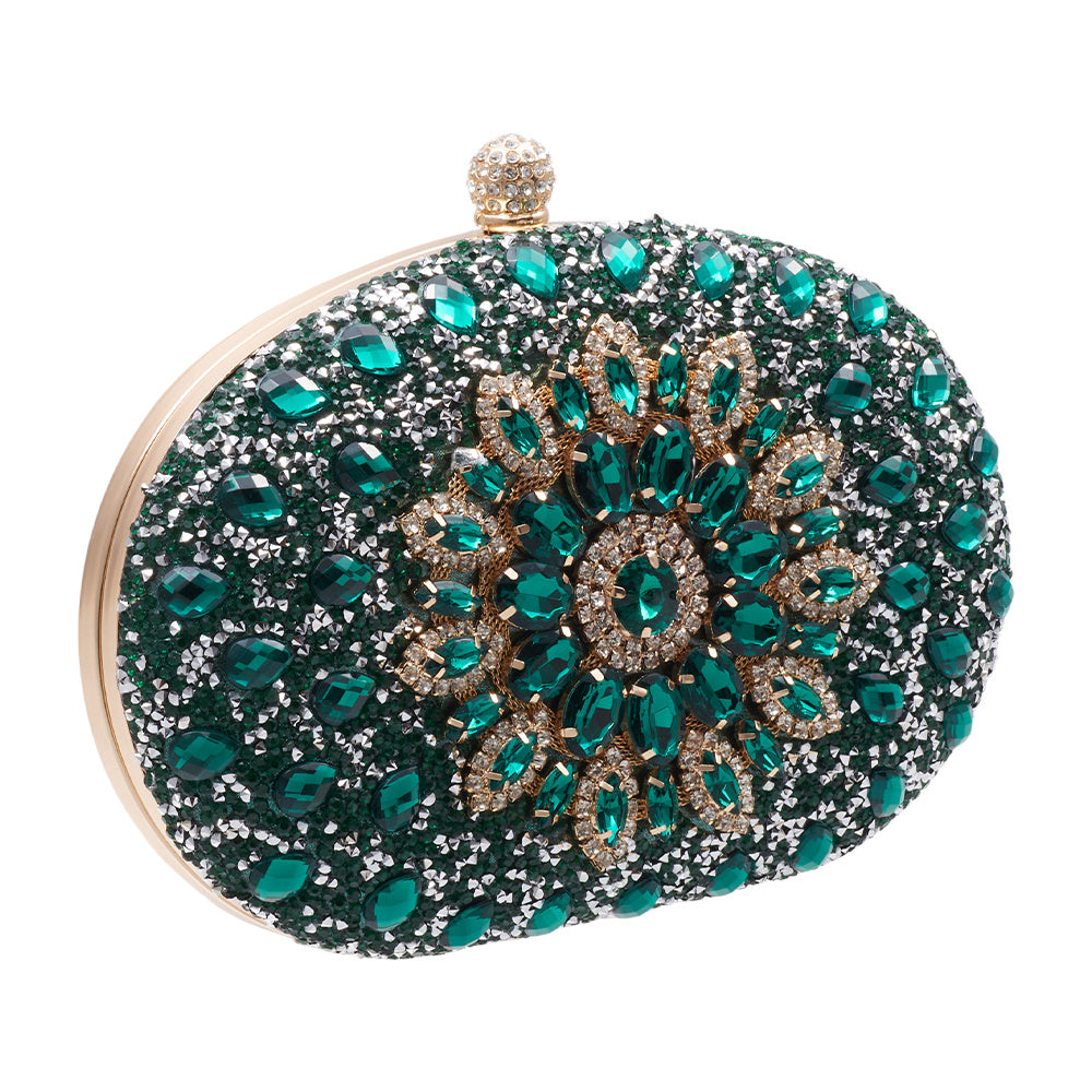 Beaguful Women'S Evening Bags Sparkly Rhinestone Clutch Purses Luxury Handbags, Perfect for All Ages in Special Events, Wedding, Evening Party, Prom, Various Parties, Multiple Colors Available