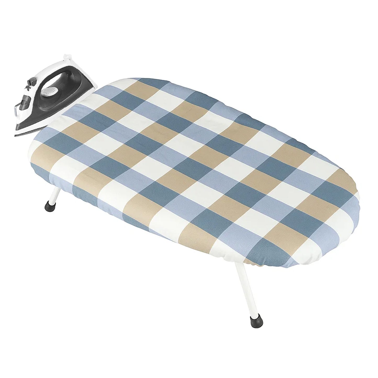 1pc Compact Folding Ironing Board with Space-Saving, Easy Storage, Multi-Use Design for Home Use, Durable Plastic Material, Ironing Boards