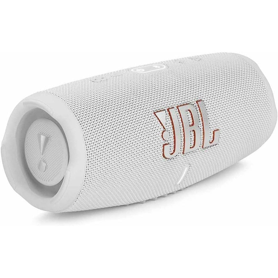 JBL Charge 5 Portable Bluetooth Speaker with Deep Bass, IP67 Waterproof and Dustproof, 20 Hours of Playtime, Built-In Powerbank,- Available in BLACK / GREEN / GREY / PINK / RED / SQUAD / TEAL / WHITE