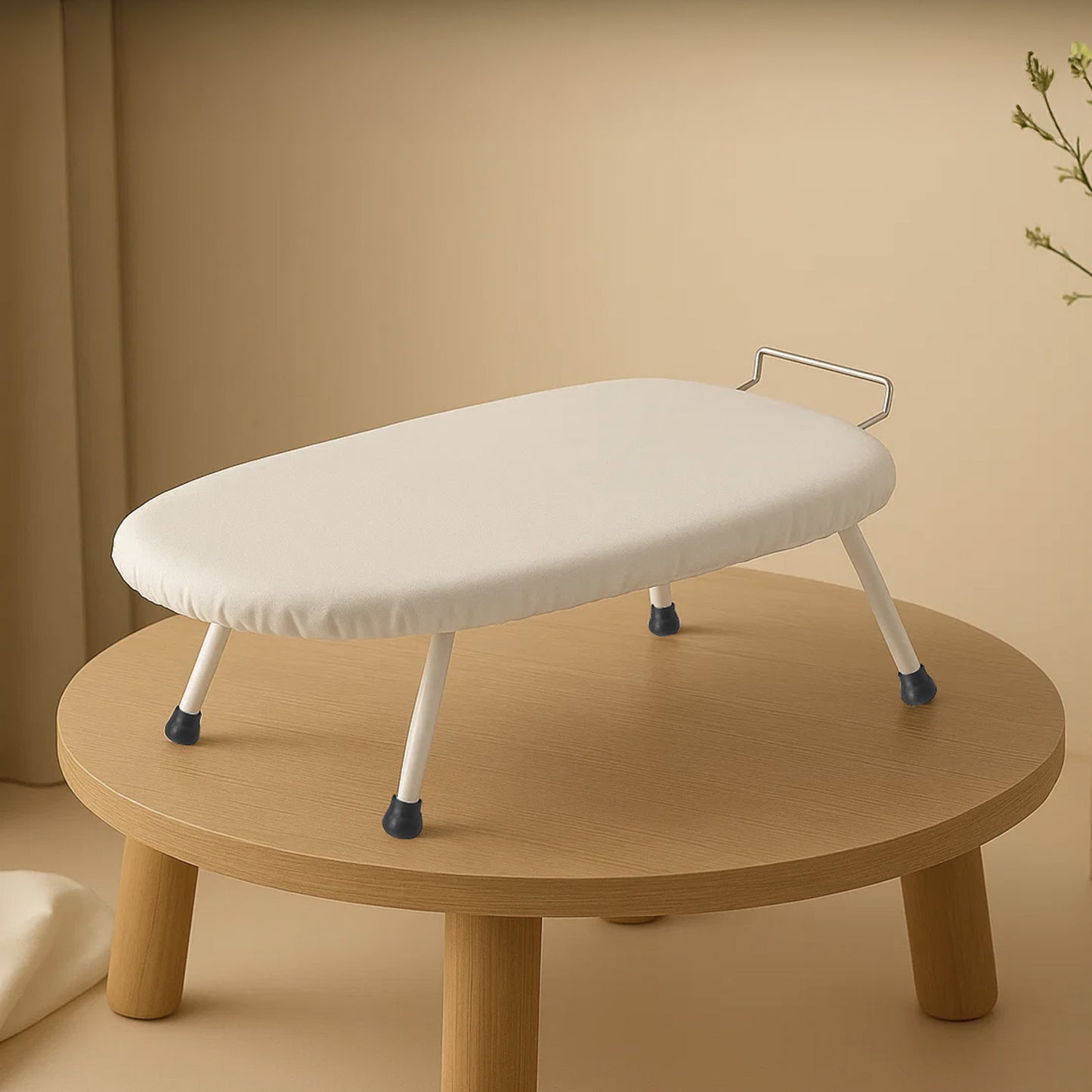 1pc Compact Folding Ironing Board with Space-Saving, Easy Storage, Multi-Use Design for Home Use, Durable Plastic Material, Ironing Boards