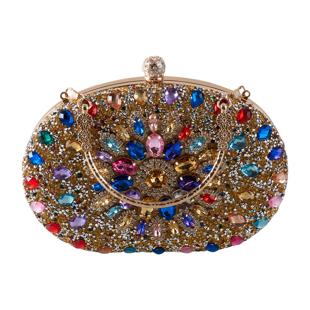 Beaguful Women'S Evening Bags Sparkly Rhinestone Clutch Purses Luxury Handbags, Perfect for All Ages in Special Events, Wedding, Evening Party, Prom, Various Parties, Multiple Colors Available