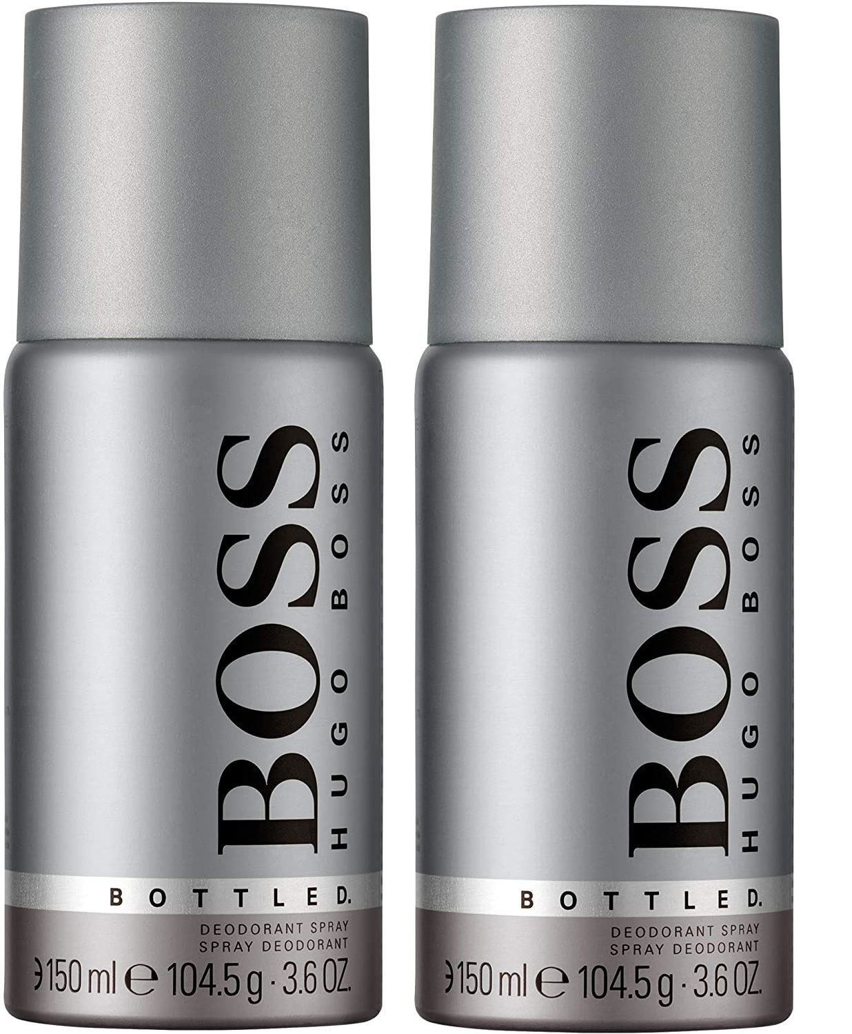 Hugo Boss Bottled 150ml Mens Deodorant 2 Pack