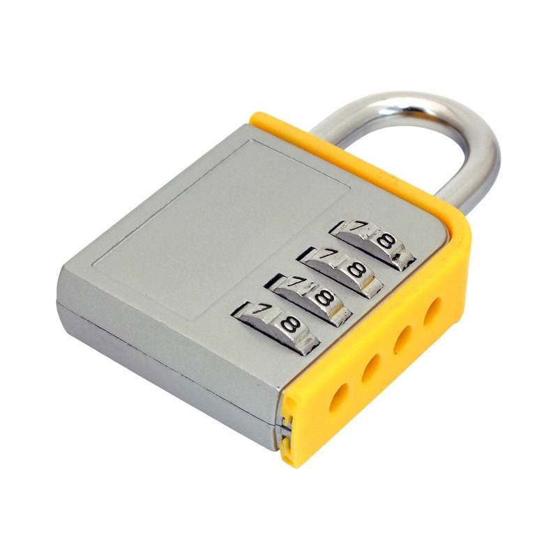 4-PACK Combination Padlock Lock Steel Shackle Gym Locker Toolbox - 5 Year Warranty
