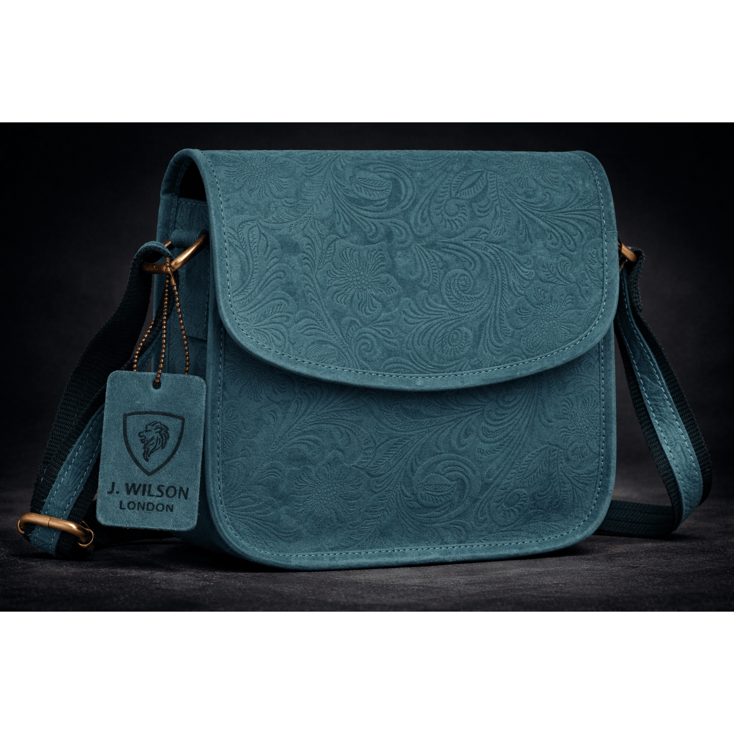 Genuine Leather Bags for Women Flower emboss small Cross Body Bag for Everyday Travel Small Compact Handbag