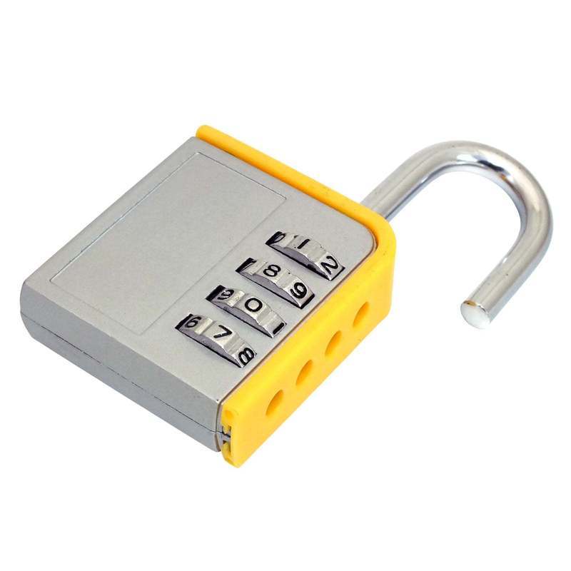 4-PACK Combination Padlock Lock Steel Shackle Gym Locker Toolbox - 5 Year Warranty