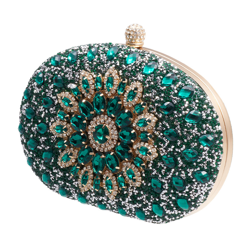 Beaguful Women'S Evening Bags Sparkly Rhinestone Clutch Purses Luxury Handbags, Perfect for All Ages in Special Events, Wedding, Evening Party, Prom, Various Parties, Multiple Colors Available