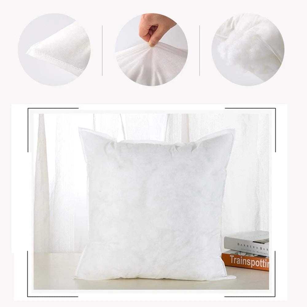 Divine Textiles -Deep Extra Fill Cushion Inserts Square Shape – Soft Cushion Pads for Sofa, Couch and Home Decoration