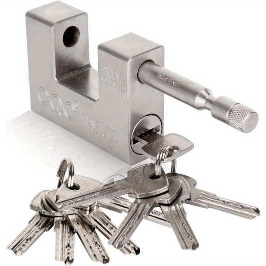 10 Key Heavy Duty Padlock Warehouse Container Security Lock Padlock Warehouse Garage Shutters Outdoor Door Chain Padlock