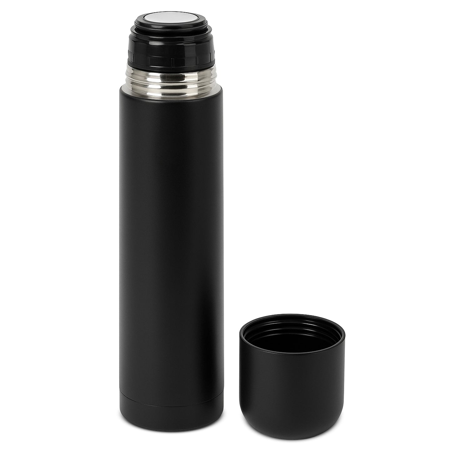 Loch & Skye Vacuum Insulated Flask Stainless Steel Double Walled Thermo Bottle Leakproof BPA-Free Water Hot and Cold Drink Flask for Office, Hiking, Camping and Travel Use