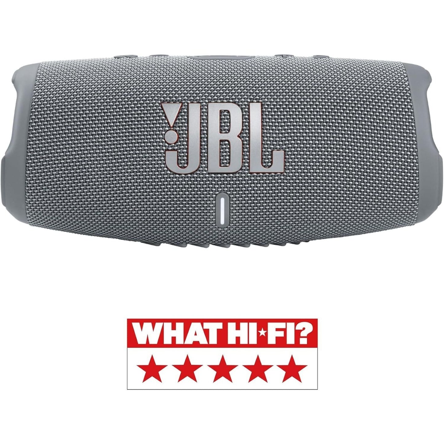 JBL Charge 5 Portable Bluetooth Speaker with Deep Bass, IP67 Waterproof and Dustproof, 20 Hours of Playtime, Built-In Powerbank,- Available in BLACK / GREEN / GREY / PINK / RED / SQUAD / TEAL / WHITE