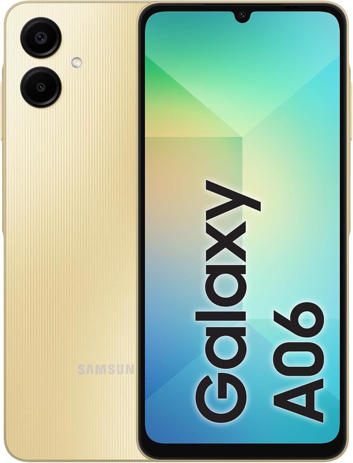 Samsung Galaxy A06 4GB RAM 64GB Storage, Available in Gold or Light Blue