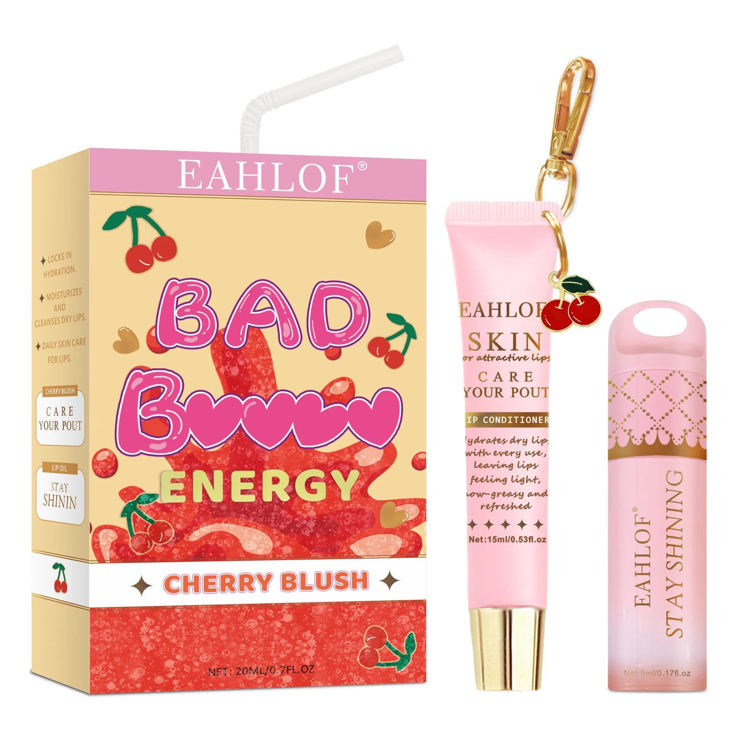 2pcs, bad b--tch lip balm repairs dry lips, all-natural lip mask, long-lasting moisture, moisturizing and intensive lip care