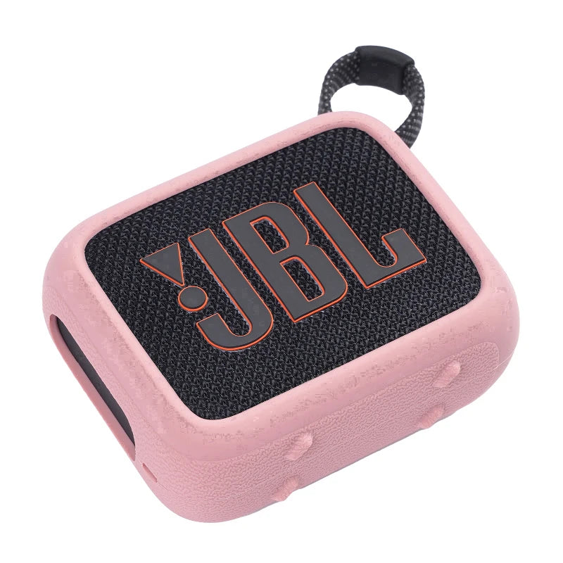 ZOPRORE Silicone Cover Case for JBL GO 4 Portable Bluetooth Speaker, Protective Carrying Case for JBL Go4 Speaker