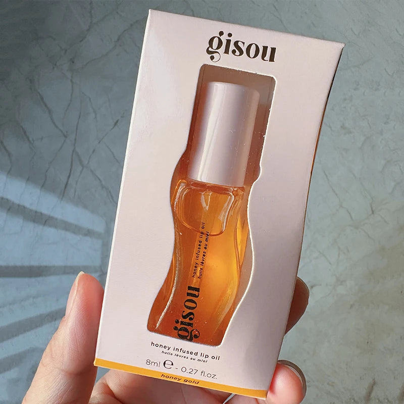 Gisou INS Popular Moisturizing Lip Balm Original Lip Oil Care of the Lip Benetitnt for Lips Plumping Exfoliating Cherry Gloss