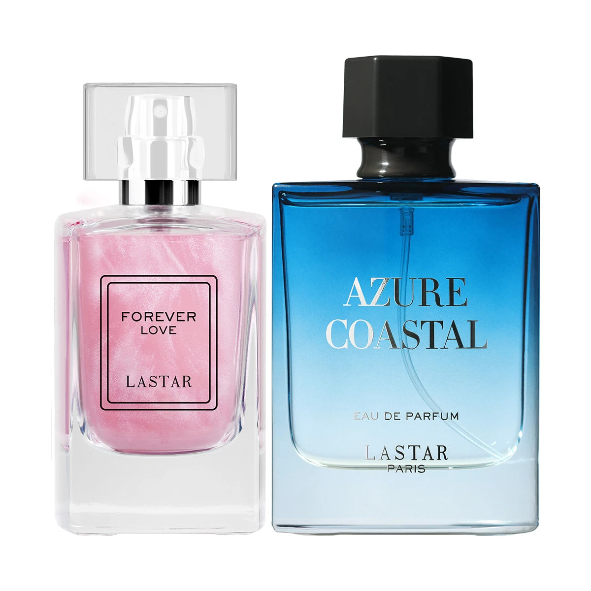 LASTAR Men's/Women's Perfume Set, 100ml/3.38fl oz, Jasmine & Cedar, long-lasting fragrance. Christmas/New Year gifts