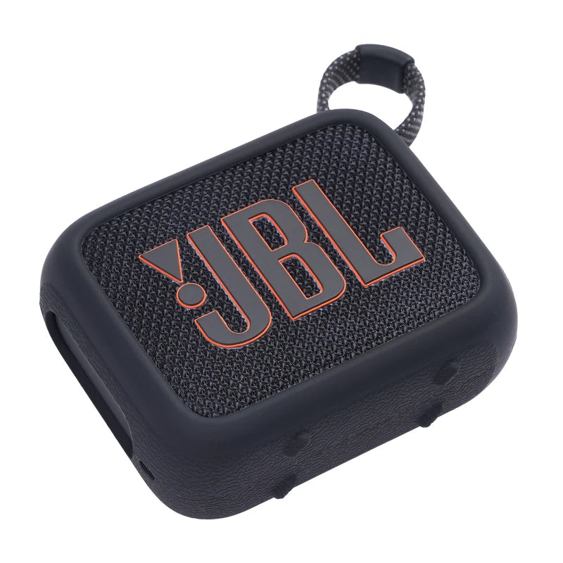 ZOPRORE Silicone Cover Case for JBL GO 4 Portable Bluetooth Speaker, Protective Carrying Case for JBL Go4 Speaker