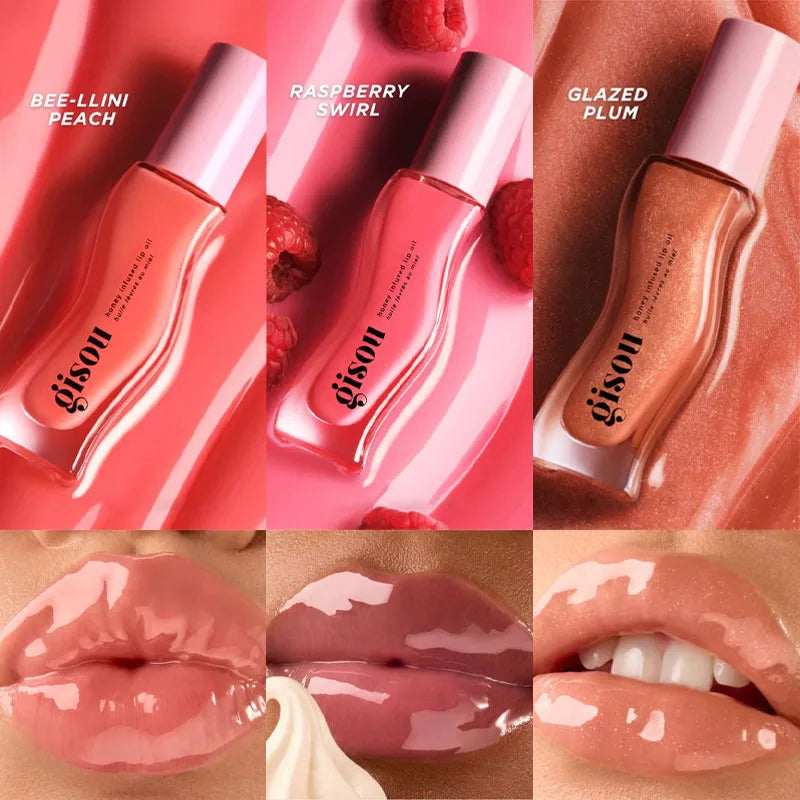 Gisou Moisturizing Glazed Plum Lip Balm