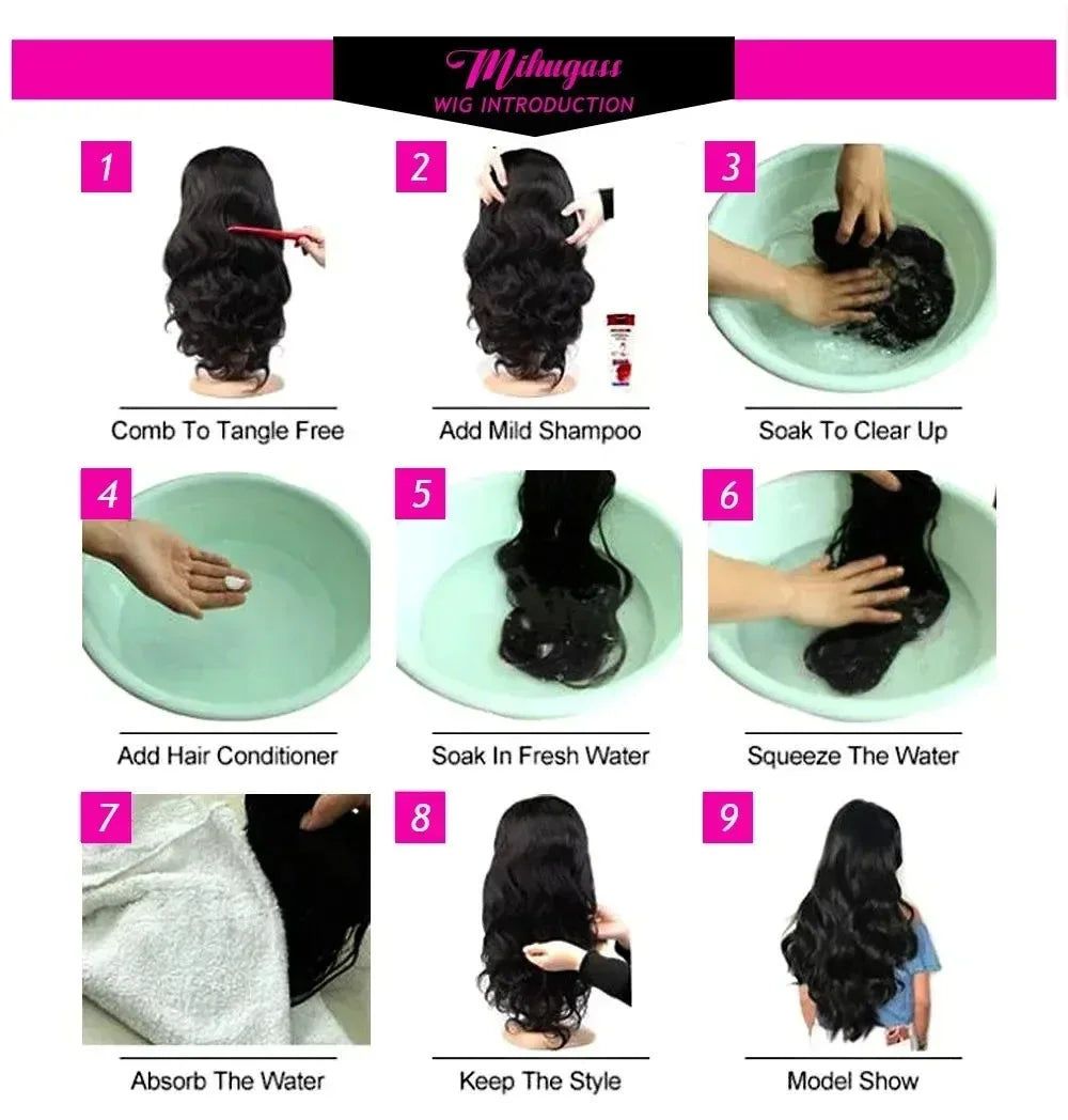 200 Density 13x4 13x6 Full Frontal 360 HD Transparent Lace 40 46 Inch Long Straight 5x5 Closure Human Hair Pre plucked Wigs