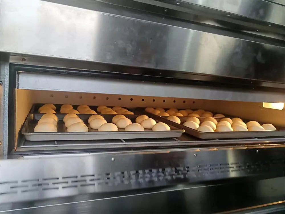 Commercial Electric Gas Automatic Bread Baking Oven Prices / Complete Bakery Equipment Machine For Sale