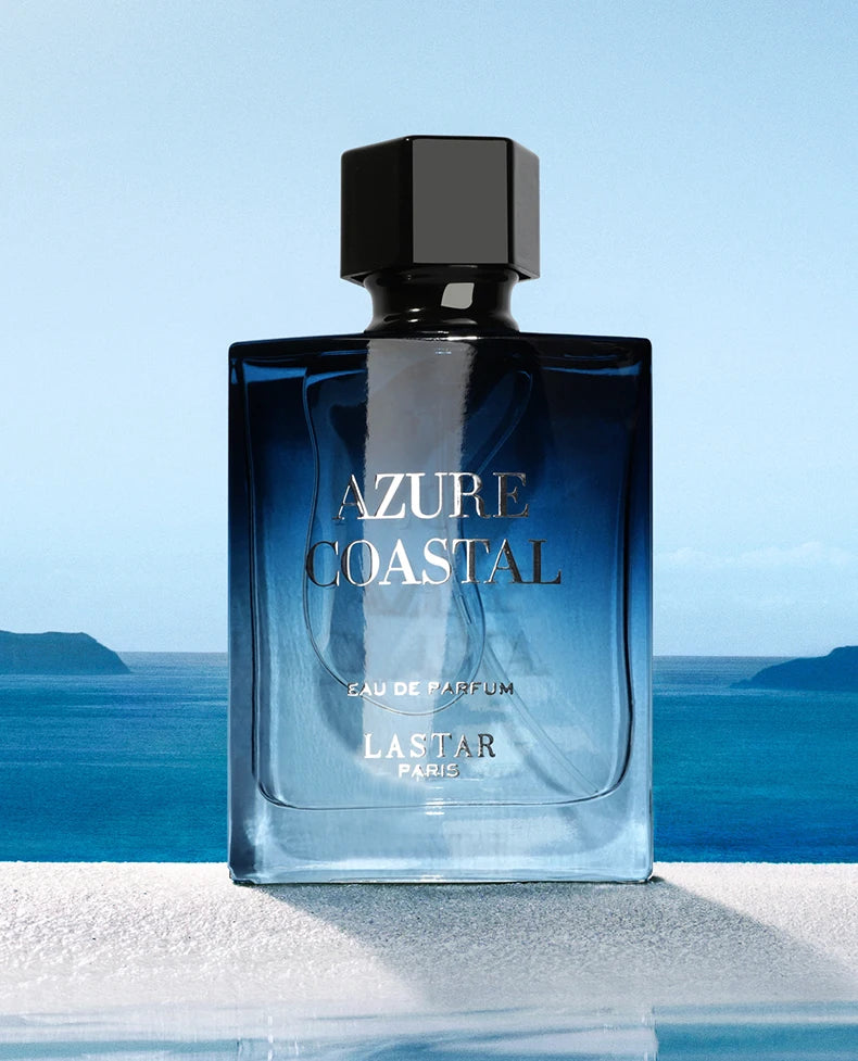 LASTAR men perfume, Two bottles Totaling 100ml/3.38fl.oz, Musk, Long-Lasting Fragrance, Christmas/New Year Gifts