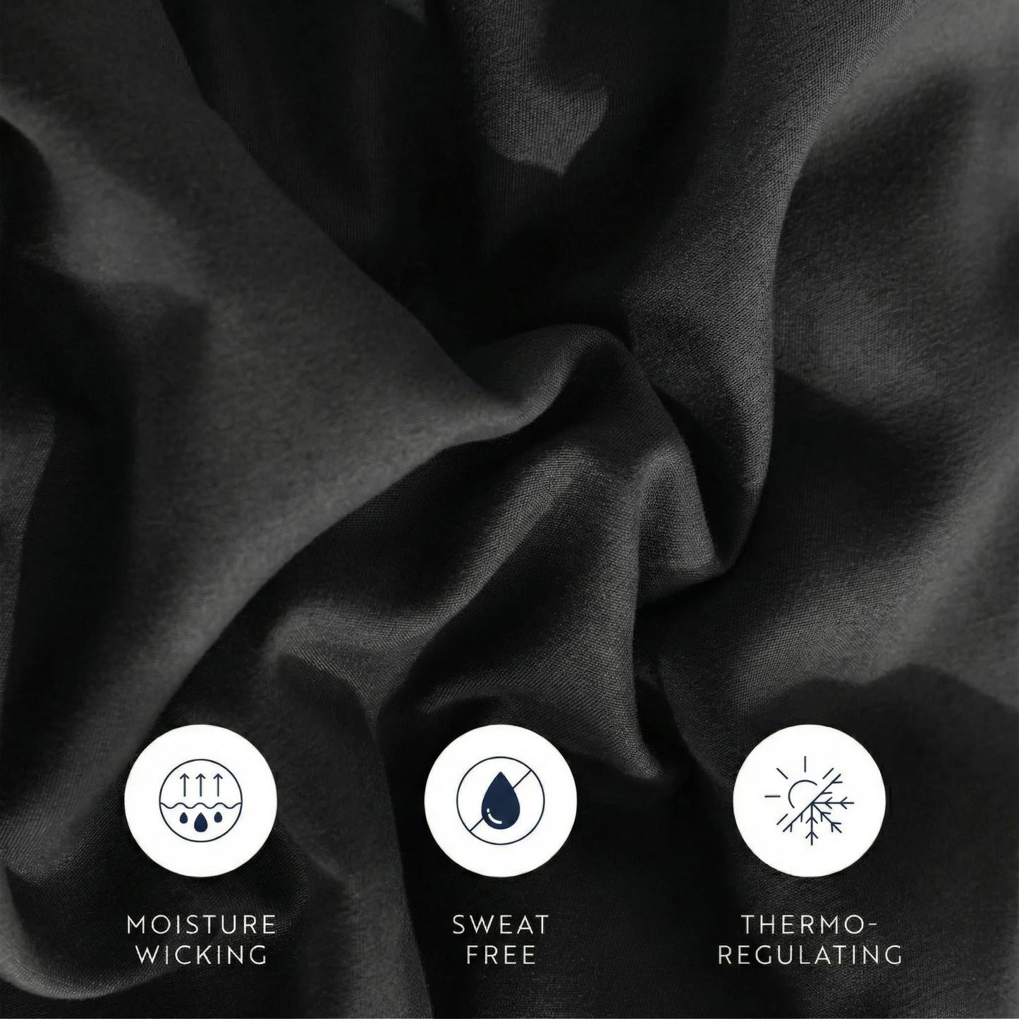 Plain Duvet Cover Set with Pillowcases – 3pcs, Multiple Sizes