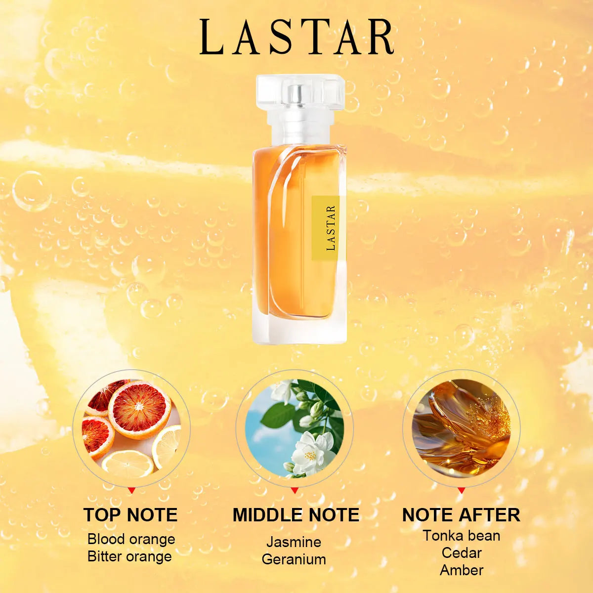 LASTAR Women's Perfume,spray perfume,  Light Fragrance,45ml/1.52fl oz, Daily use,Christmas/New Year Gift.