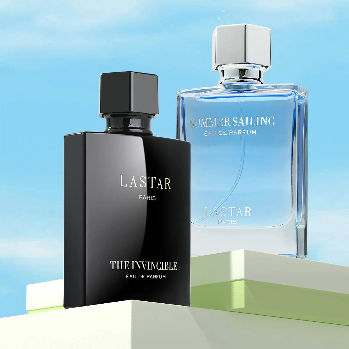 LASTAR men perfume set, 100ml/3.38fl oz, sandalwood & cedar, long-lasting fragrance. Christmas/New Year gifts. Daily use.