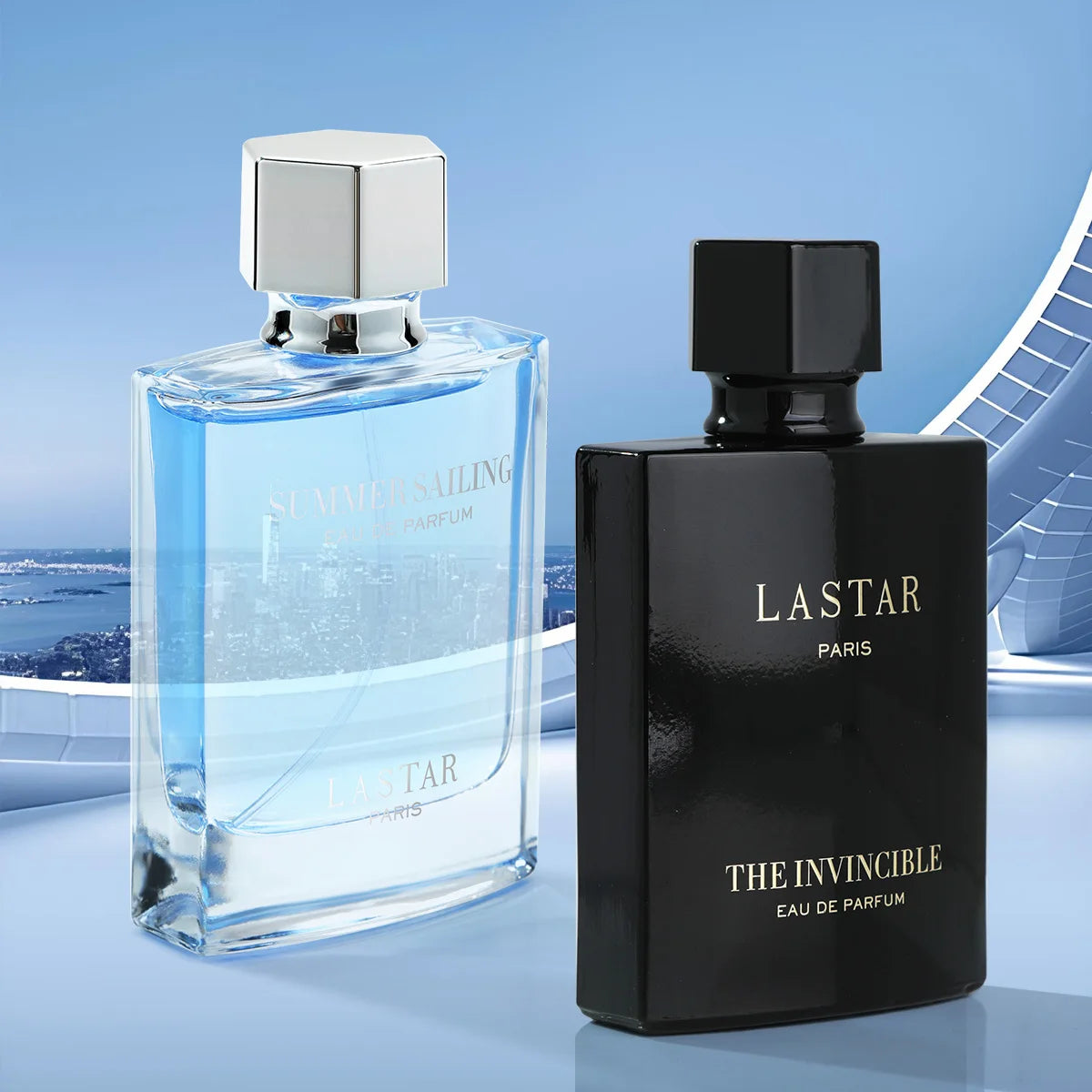 LASTAR men perfume set, 100ml/3.38fl oz, sandalwood & cedar, long-lasting fragrance. Christmas/New Year gifts. Daily use.