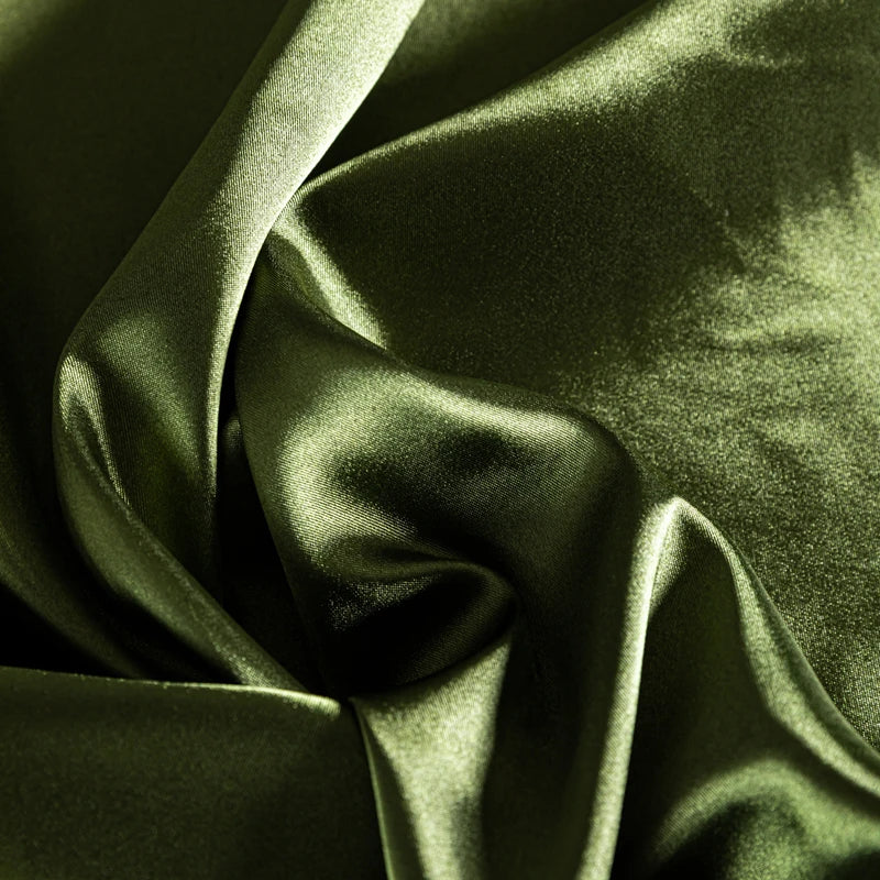 High Quality Bedding Set Skin Friendly Satin Quilt Cover Single Double Full Queen Solid Color Duvet Cover