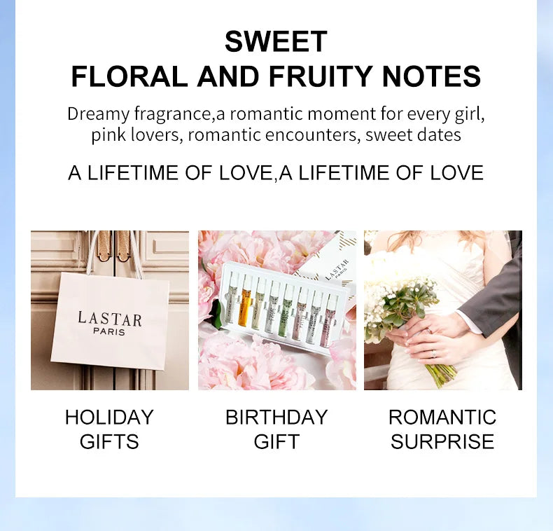 LASTAR Women's Perfume, rare beauty perfume. In Total 24ml/0.8fl.oz，Different scents，Long-Lasting Fragrance,Christmas Present