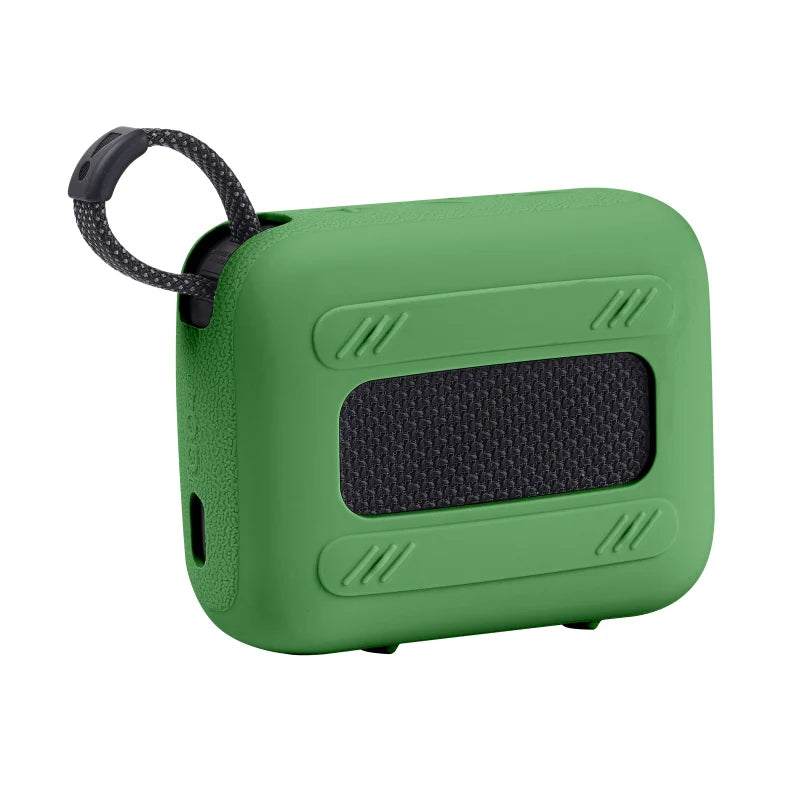 ZOPRORE Silicone Cover Case for JBL GO 4 Portable Bluetooth Speaker, Protective Carrying Case for JBL Go4 Speaker