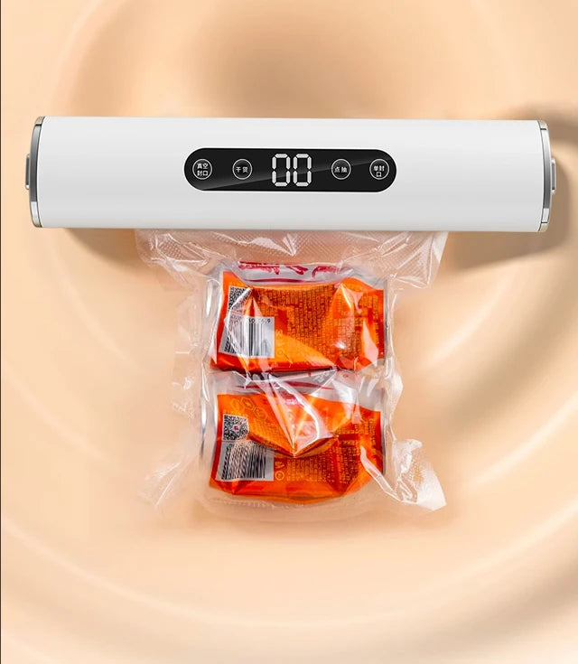 Professional Vacuum Kitchen Sealing Machine Sealer for Food Vacuumor for Products  Cuisine Packaging Plastic Bag Sealant