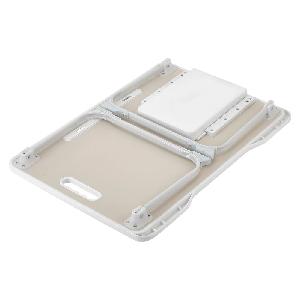 Folding Laptop Bed Desk With Cup Holder Multifunctional Dormitory Bedroom Bed Desk With Drawer Portable Desk