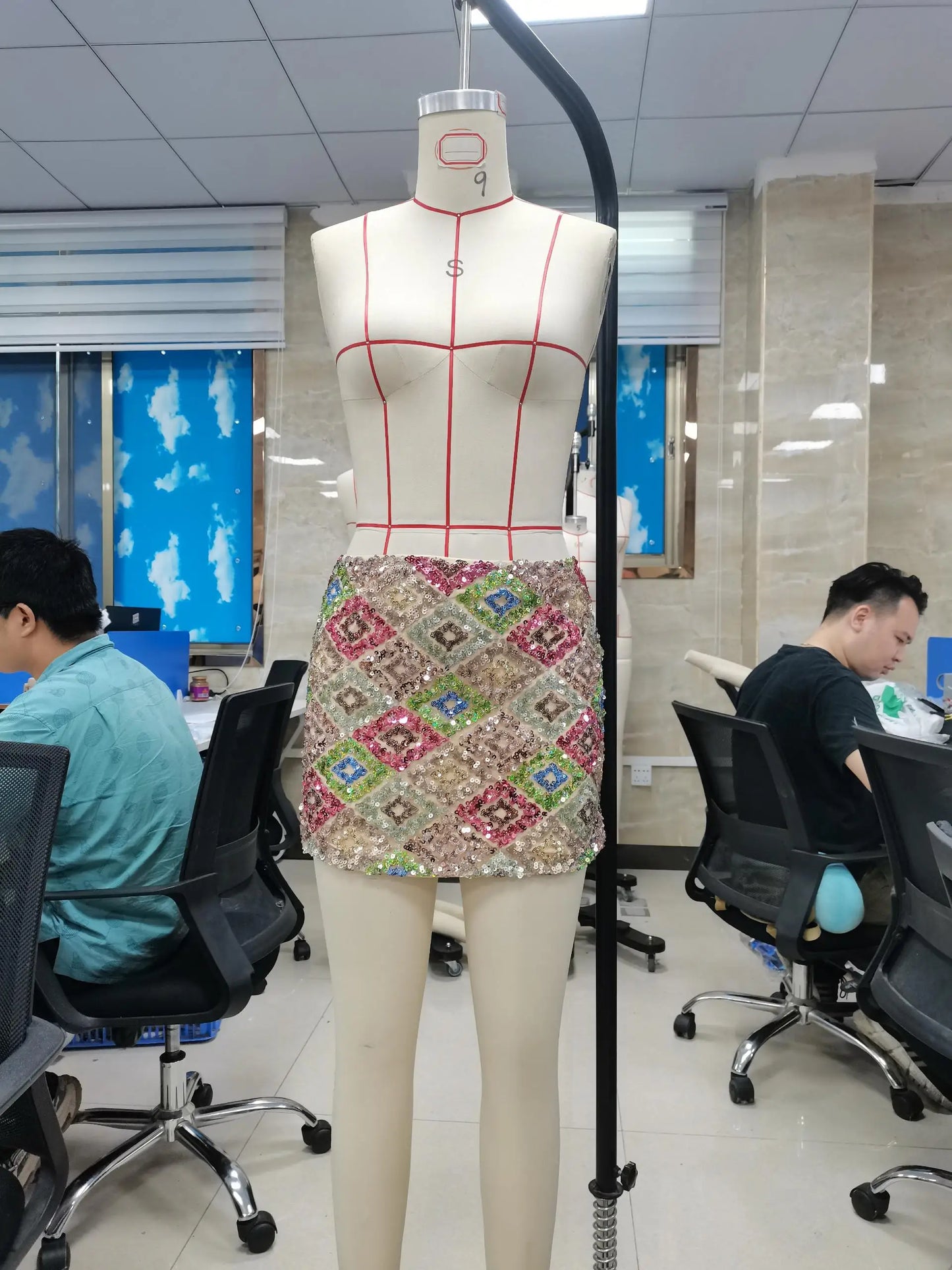 hirigin Women Y2K Sparkly Sequin Mini Skirt Side Tie-up Low Waist Pencil Skirt Glitter Festival Rave Short Skirts Party Clubwear