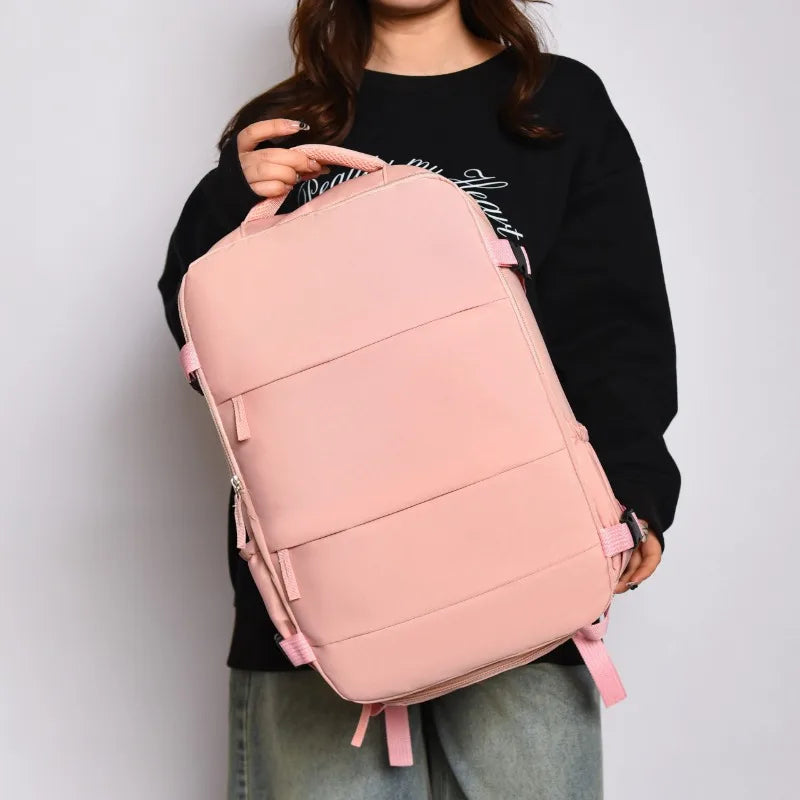 1PCS Waterproof Oxford Fabric Multi-Functional Backpack - Outdoor Travel  Business Luggage with Large Capacity Storage