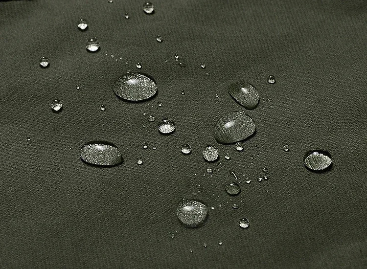 Men's Jacket Winter Outdoor Warm Men's Gorpcore Waterproof Thick Fleece Parka Snow Hiking Casual Windproof Hooded Coat