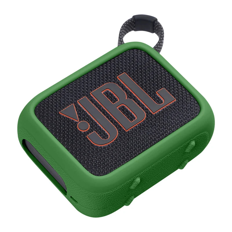 ZOPRORE Silicone Cover Case for JBL GO 4 Portable Bluetooth Speaker, Protective Carrying Case for JBL Go4 Speaker